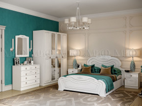 Спальня Александрина белая глянцевая в Ревде - revda.magazinmebel.ru | фото - изображение 1