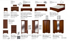 Спальня Кентаки каштан в Ревде - revda.magazinmebel.ru | фото - изображение 3