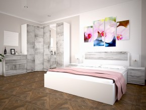 Спальня модульная Сорренто в Ревде - revda.magazinmebel.ru | фото