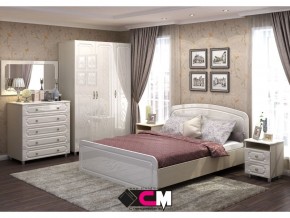 Спальня Виктория МДФ с большим комодом в Ревде - revda.magazinmebel.ru | фото - изображение 1
