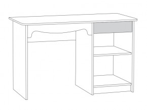 Стол письменный 12.24 Флоренция в Ревде - revda.magazinmebel.ru | фото - изображение 2