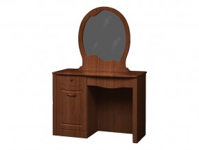Стол туалетный с зеркалом Ева 10 темный в Ревде - revda.magazinmebel.ru | фото