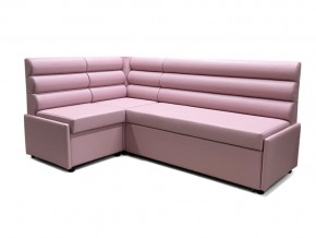 Угловой диван Призма Валики с коробами розовый в Ревде - revda.magazinmebel.ru | фото - изображение 1