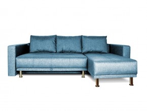 Угловой диван серо-синий с подлокотниками Некст denim в Ревде - revda.magazinmebel.ru | фото