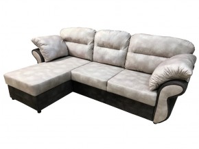 Угловой диван Сфера бежевый и коричневый в Ревде - revda.magazinmebel.ru | фото - изображение 1
