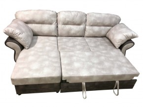 Угловой диван Сфера бежевый и коричневый в Ревде - revda.magazinmebel.ru | фото - изображение 2